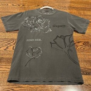 Lady Gaga Roses T-Shirt - Mayhem Ball tour